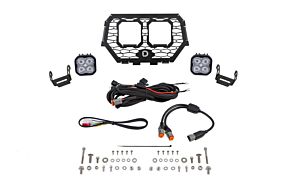 Diode Dynamics Diode Dynamics 14-18 Polaris RZR XP Stage Series LED Grille Kit - Sport White Fog - DD7857