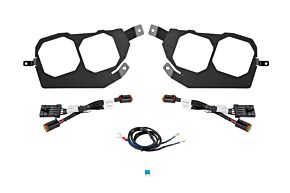 Diode Dynamics Diode Dynamics 14-23 Polaris RZR XP SS3 LED Headlight Mounting Bracket Kit - DD7842P
