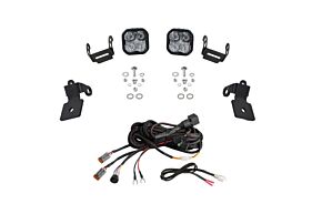 Diode Dynamics Diode Dynamics 20-Present Polaris RZR A-Pillar LED Pod Kit SS3 Pro - White Combo - DD7637