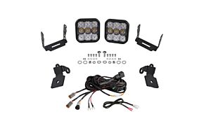 Diode Dynamics Diode Dynamics 20-Present Polaris RZR A-Pillar LED Pod Kit SS5 Pro - White Combo - DD7641