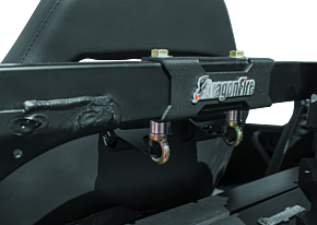 DragonFire Racing DragonFire Racing 16+ Polaris General Harness Anchor Bolt-On Kit - 521342