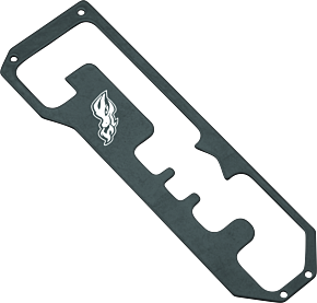 DragonFire Racing DragonFire Racing 19-25 Honda Talon Shifter Plate - Black - 522634
