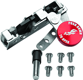 DragonFire Racing DragonFire Racing Door Latch Repair Kit - Passenger Side - 522708