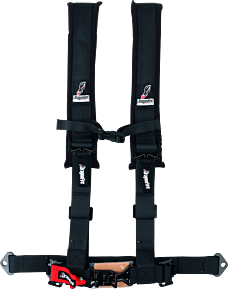 DragonFire Racing DragonFire Racing Harness- H-Style- 4-Point- 2in Buckle- Black - 521271