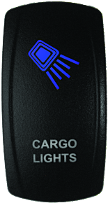 DragonFire Racing DragonFire Racing Lighted Switch Cargo Lights On/Off Blue - 522620