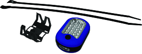 DragonFire Racing DragonFire Racing Lighted Switch LED Dome Light Kit - Blue - 521124