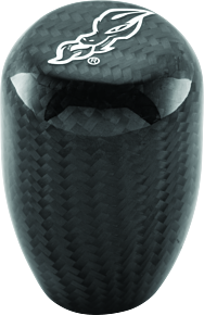 DragonFire Racing DragonFire Racing Shift Knob Short - Gray Carbon Fiber - 522638