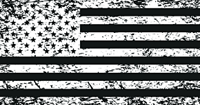 DragonFire Racing DragonFire Racing Whip Flag - Tatterd American Flag - 522126