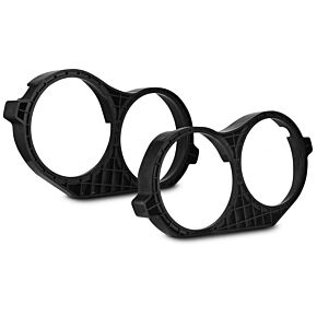 DS18 DS18 14-23 Harley Davidson Saddle Bag Mid Bass Adapter Ring 2x 10in ABS Black - RY-HD210SBMB.1423