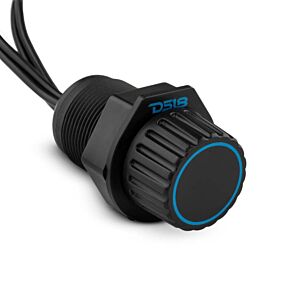 DS18 DS18 Marine Bass Knob Compatible w/ Any Source Unit RCA Input and Output Flush Mount - MBKR