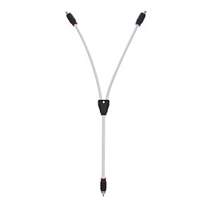DS18 DS18 Marine Grade Tinned Copper OFC RCA Wires 2 Female to 1 Male Splitter - MOFCR-2F1M