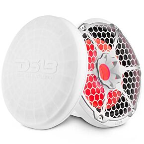 DS18 DS18 Marine Subwoofer w/ RGB Lights 12in 350 Watts RMS 4 ohm SVC White - NXL-12SUB/WH