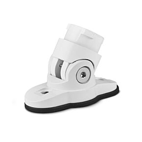DS18 DS18 Swivel Flat Mounting Bracket For NXL-X and CF-X Towers For Malibu Boats White - FLMBX-MALIBU/WH