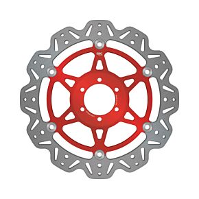 EBC Powersports EBC Powersports EBC 00-02 Ducati Monster 400 Single Disc Front Left/Right Vee Floating Red Rotor - VR614RED