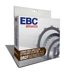 EBC Powersports EBC Powersports EBC 03-07 Kawasaki KX 250 M R (250cc) 2T DRCF Carbon Fiber Lined MX Race Clutch Kit - DRCF46