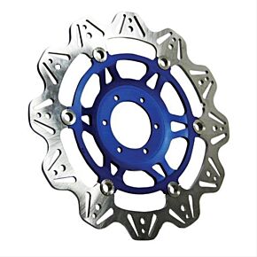 EBC Powersports EBC Powersports EBC 04-05 Honda CBR 1000 RR Front Left/Right Vee Floating Blue Rotor - VR1153BLU