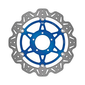 EBC Powersports EBC Powersports EBC 04-06 Ducati 749 Dark Monoposto/Biposto Front Left/Right Vee Floating Blue Rotor - VR622BLU