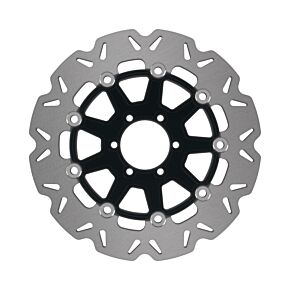 EBC Powersports EBC Powersports EBC 05-07 Victory Hammer Front Left/Right Vee Floating Black Rotor - VR678BLK