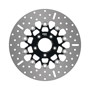 EBC Powersports EBC Powersports EBC 07-10 Harley-Davidson Sportster XL 883 L Low Front Black Chrome Rotor - FSD023BLK