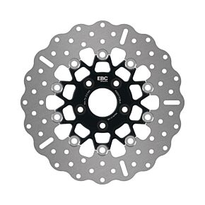 EBC Powersports EBC Powersports EBC 07-10 Harley-Davidson Sportster XL 883 L Low Rear Black Chrome Rotor - RSD017CBLK