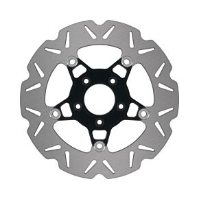 EBC Powersports EBC Powersports EBC 08-10 Harley-Davidson Sportster XR 1200 Front Left/Right Vee Floating Black Rotor - VR523BLK