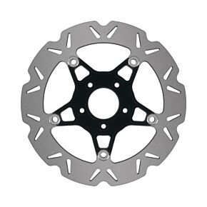 EBC Powersports EBC Powersports EBC 08-16 Harley-Davidson Touring FLHR Road King 96 Front Left/Right Vee Floating Black Rotor - VR520BLK