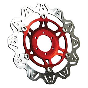 EBC Powersports EBC Powersports EBC 08-16 Yamaha YZF-R6 310mm Rotor Front Left/Right Vee Floating Red Rotor - VR2105RED