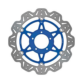 EBC Powersports EBC Powersports EBC 10-13 Ducati Monster 796 Front Left/Right Vee Floating Blue Rotor - VR841BLU