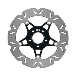 EBC Powersports EBC Powersports EBC 14-22 Harley-Davidson Sportster XL 883 L Superlow (wTwin Rotor) Frt Lft/Rght Vee Float Blk Rotor - VR526BLK