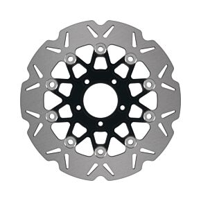 EBC Powersports EBC Powersports EBC 15-16 Indian Scout Toso Calipers/Cast Wheels Front Left Vee Floating Black Rotor - VR534BLK