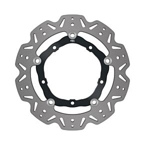 EBC Powersports EBC Powersports EBC 15-17 Yamaha FZ-07 Front Left/Right Vee Floating Black Rotor - VR2127BLK