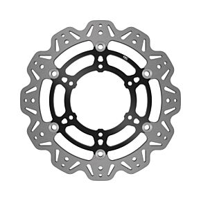 EBC Powersports EBC Powersports EBC 16-20 Suzuki GSX-S 1000 L Front Left/Right Vee Floating Black Rotor - VR3109BLK