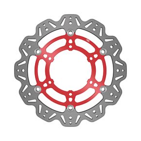 EBC Powersports EBC Powersports EBC 16-20 Suzuki GSX-S 1000 L Front Left/Right Vee Floating Red Rotor - VR3109RED