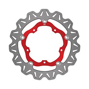 EBC Powersports EBC Powersports EBC 16-23 Yamaha MT-03 MT ABS Front Left/Right Vee Floating Red Rotor - VR2119RED