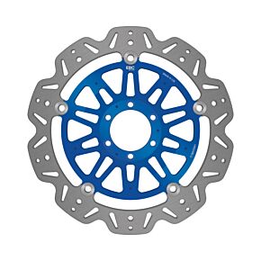 EBC Powersports EBC Powersports EBC 2002 Ducati Monster S4 Foggy 916cc Front Left/Right Vee Floating Blue Rotor - VR624BLU