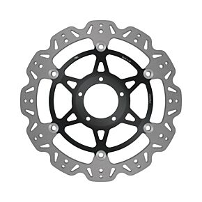 EBC Powersports EBC Powersports EBC 2008 Ducati Desmosedici RR D16RR/989cc Front Left/Right Vee Floating Black Rotor - VR694BLK