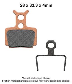 EBC Powersports EBC Powersports EBC 24-25 KTM SX 50 (w/Front 12in Wheels) Front Left/Rear Right FA/SFA/X Brake Pads - CFA470