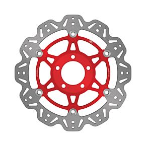 EBC Powersports EBC Powersports EBC 91-93 Suzuki GSF 400 Bandit Front Left/Right Vee Floating Red Rotor - VR3006RED
