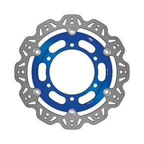 EBC Powersports EBC Powersports EBC 92-98 Triumph Hinckley Trident 900 Front Left/Right Vee Floating Blue Rotor - VR646BLU
