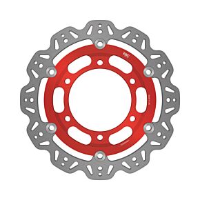 EBC Powersports EBC Powersports EBC 92-98 Triumph Hinckley Trident 900 Front Left/Right Vee Floating Red Rotor - VR646RED