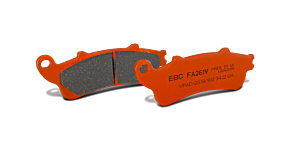 EBC Powersports EBC Powersports EBC 95-07 Yamaha XV 250 Virago Front Left/Right Semi-Sintered V Brake Pads - FA199V