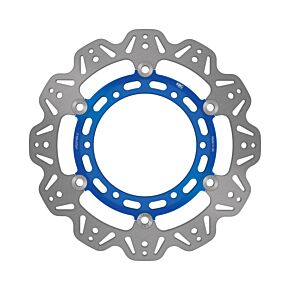 EBC Powersports EBC Powersports EBC 97-07 Yamaha YZF 600 R Thundercat Front Left/Right Vee Floating Blue Rotor - VR2074BLU