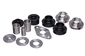 Energy Suspension Energy Suspension 02-04 Harley-Davidson V-Rod Full Poly Motor Mount Set - Black - 70.6004G