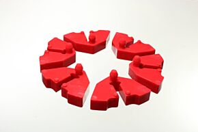 Energy Suspension Energy Suspension 99-07 GSX 1300 Hayabusa Polyurethane Cush Drive Bushing - Red - 70.3005R