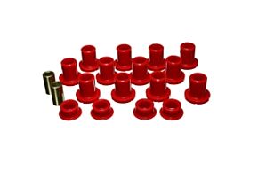 Energy Suspension Energy Suspension Polaris RZR XP 1000 Front Control Arm Bushings - Red - 70.7009R