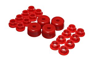 Energy Suspension Energy Suspension Polaris Shock Bushing Upgrade Kit - Red - 70.7001R