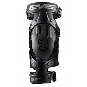 EVS EVS Axis Sport Knee Brace Black/Black/Grey - Large/Right - AXISS-BK/GY-LR