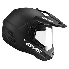 EVS EVS Dual Sport Helmet Venture Solid Matte Black - Small - DSHE18VS-BK-S