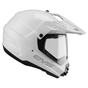 EVS EVS Dual Sport Venture Helmet Solid White - XL - DSHE18VS-W-XL