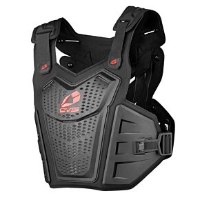 EVS EVS F1 Roost Deflector Black/Red - Large/XL - F120-BK-L/XL